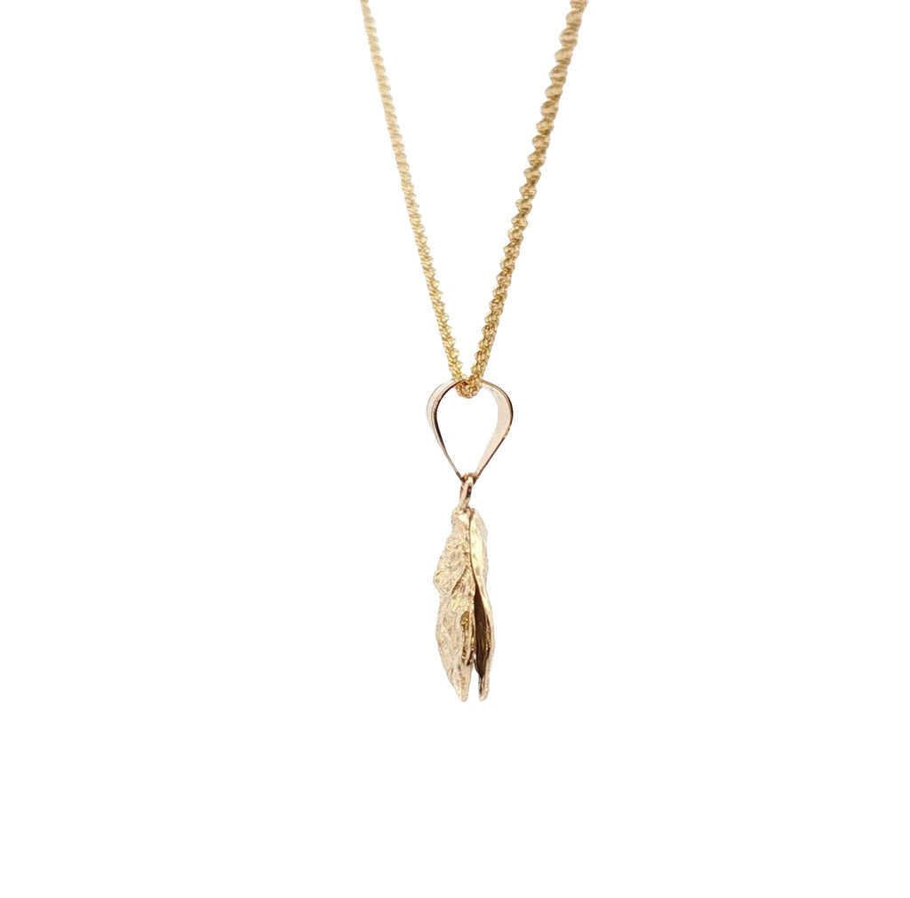 14K 3D Oyster Necklace
