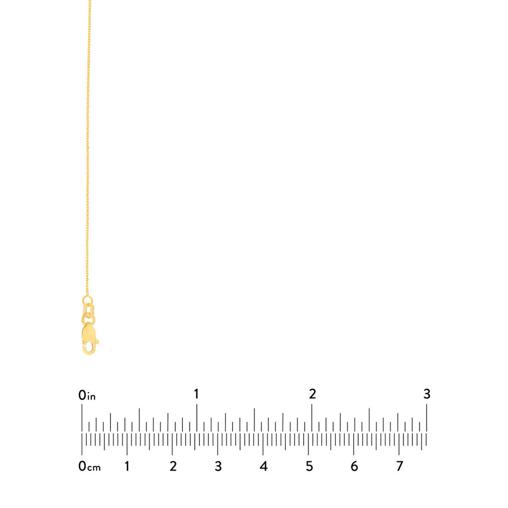 14K Gold Cable Chain