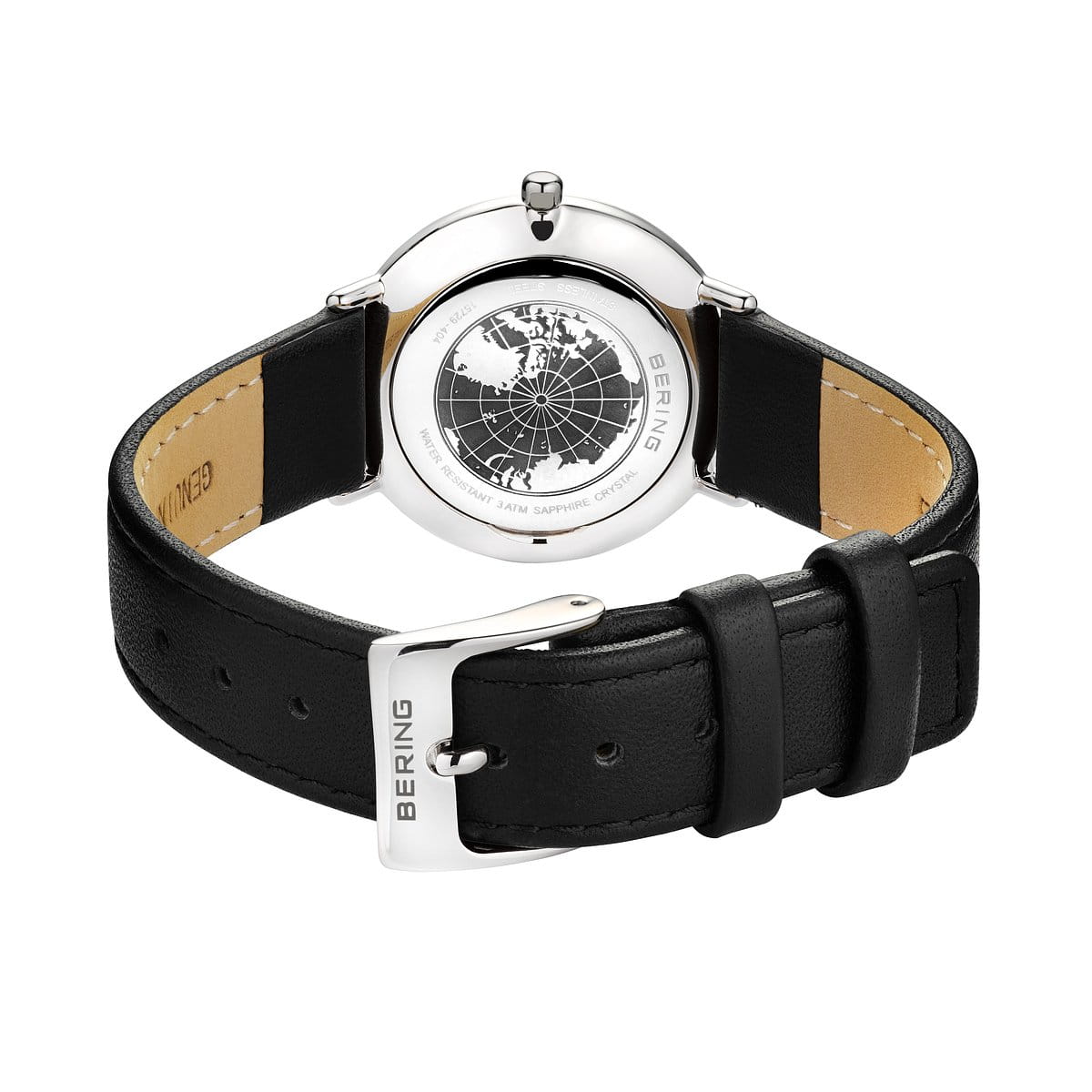 Black Slim Bering Watch