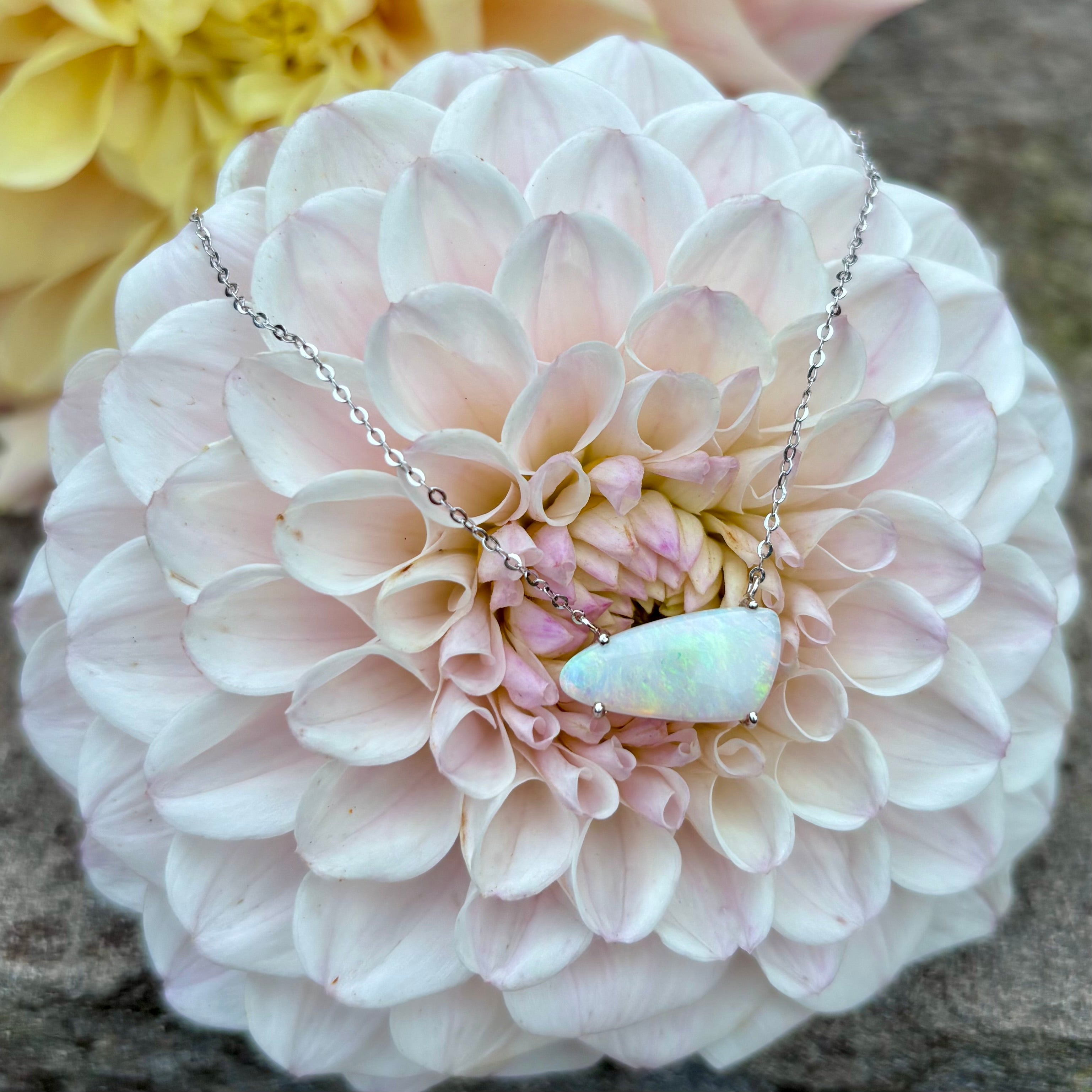 Australian Opal Flash Necklace