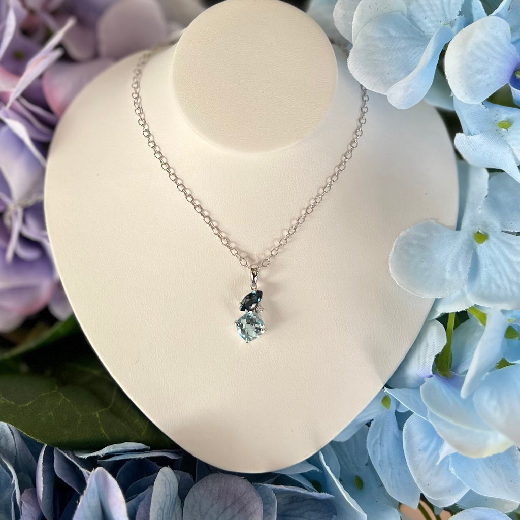 14K Blue Skies Necklace