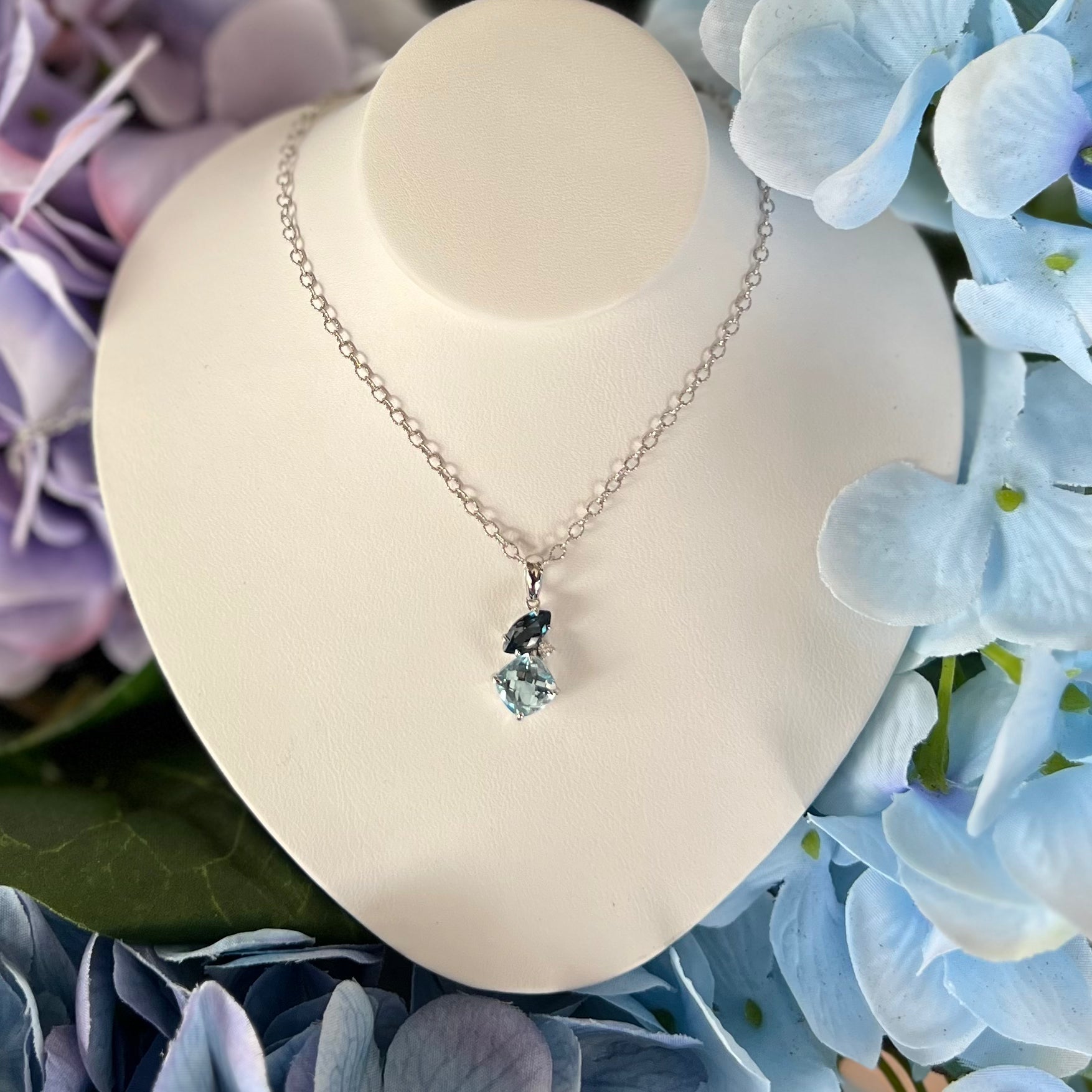 14K Blue Skies Necklace