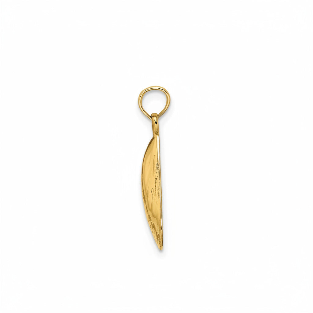 14K Mussel Necklace