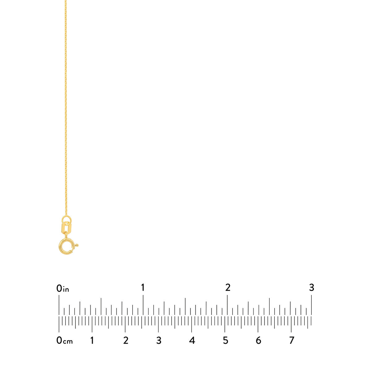 13-15" .70 mm 14k Gold Cable Chain