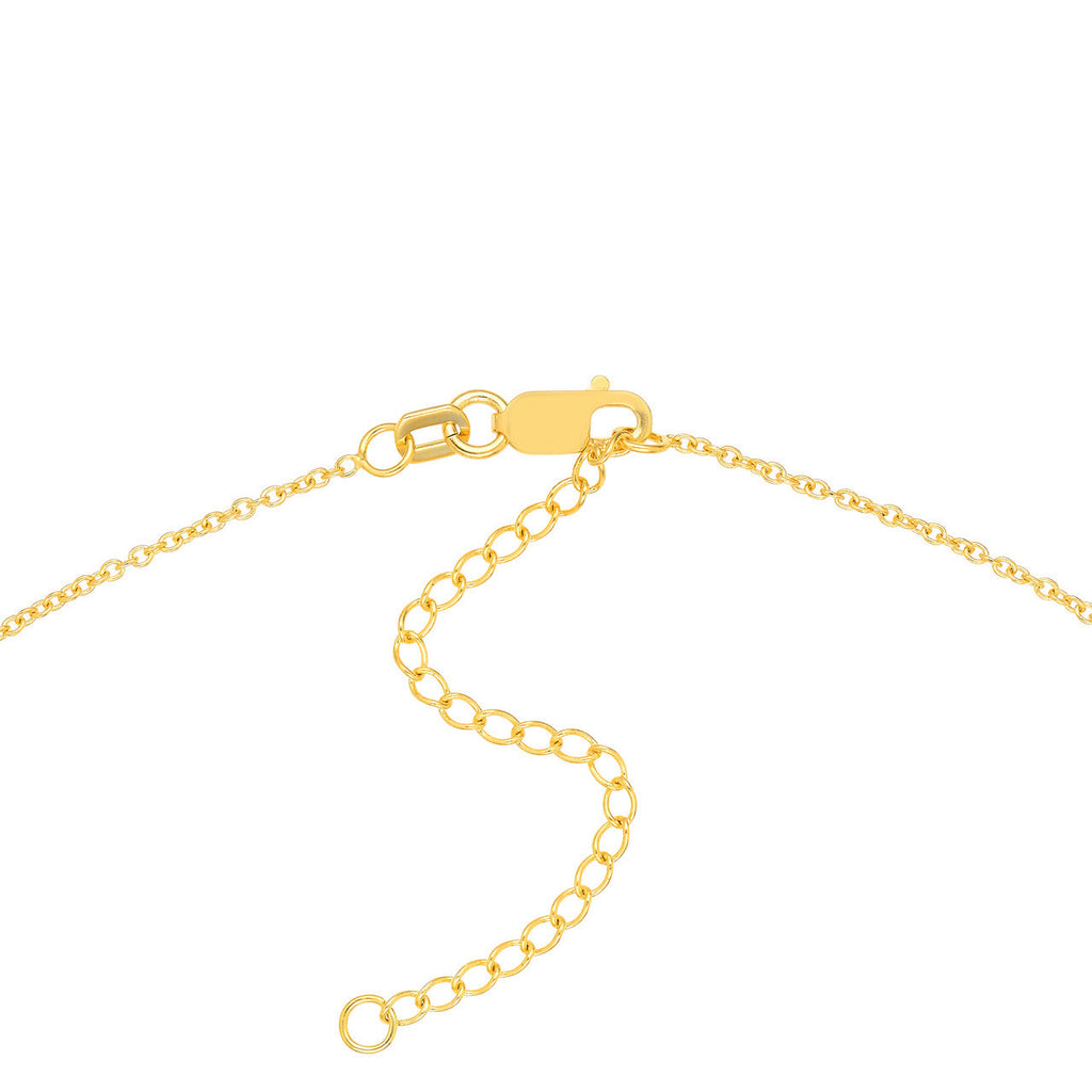 13-15" 1.20mm 14k Gold Cable Chain
